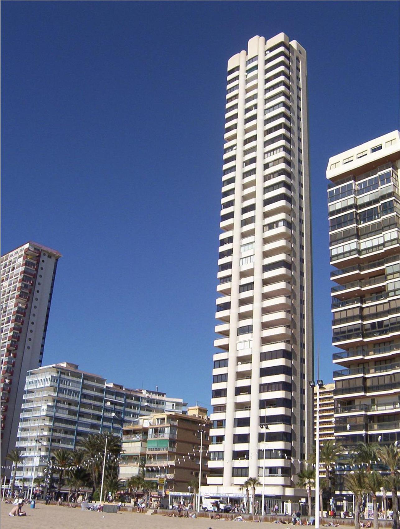 Apartamento Torre Levante, Primera Linea De Playa Benidorm Ngoại thất bức ảnh